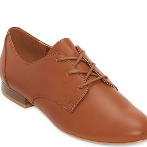 Whiskey color women’s work shoes